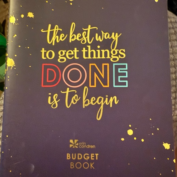 BN Erin Condren Petite Planner Budget Book Pay Bills Save Money Track Spending - Picture 1 of 6